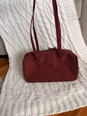 BAGGU regular size bowler bag mahogany